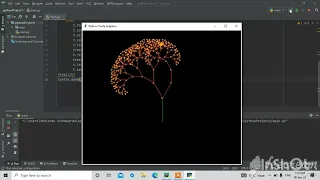 graphic design tree draw tree using python turtle