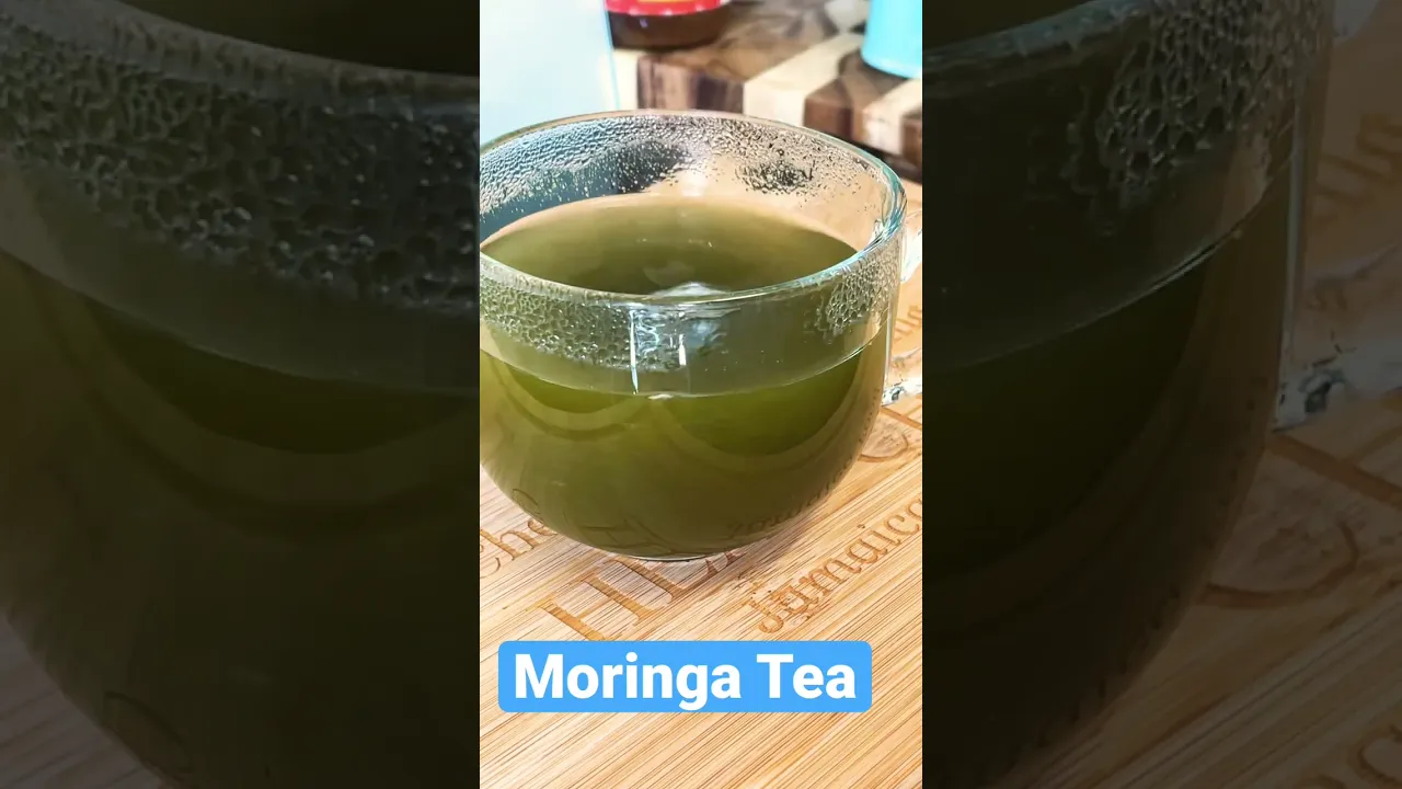 Moringa Leaf Tea 10 kg per month! The belly is melting! Lovely recipe. A cleansing drink! 