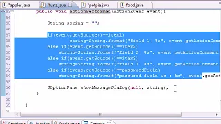 Java Programming Tutorial 54 Event Handler Program
