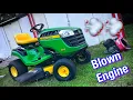 SAVING A BLOWN UP JOHN DEERE TRACTOR