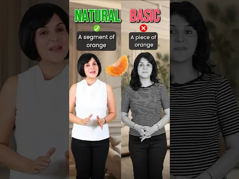 Basic English Vs Natural English | #shorts #english #learnenglish #spokenenglish #ashortaday