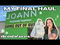 I Shopped at Joann Fabric s for the Last Time Ever