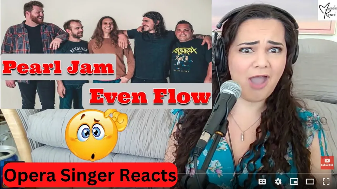 Opera Singer Reacts to Pearl Jam - Even Flow (Live) - MTV Unplugged