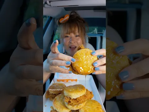 #PopeyesPartner You guys have to try their new Honey Chicken Biscuits @popeyes π§‘