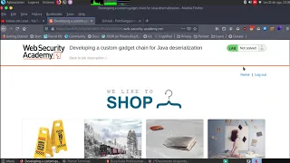 Developing a custom gadget chain for Java deserialization