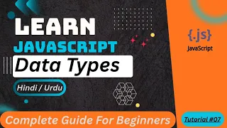 JavaScript Data Types Tutorial in Hindi Urdu