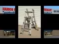 Harbor Freight HaulMaster 17 ft Type 1A multi-task ladder 67646