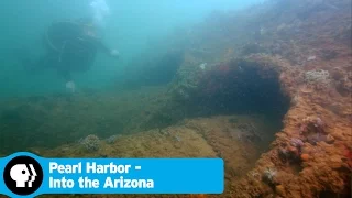PEARL HARBOR - INTO THE ARIZONA Sunken Relics Revealed PBS
