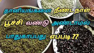 Download How to store pulses from bugs for long time || தானியங்களை பூச்சி அண்டாமல் பாதுகாப்பது எப்படி  MP3