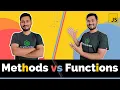 Difference between Methods and Functions in JavaScript The Complete JavaScript Course Ep 39