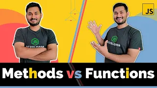Difference between Methods and Functions in JavaScript The Complete JavaScript Course Ep 39