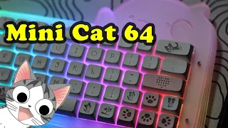 Mini Cat 64 - Quietest Keyboard EVER