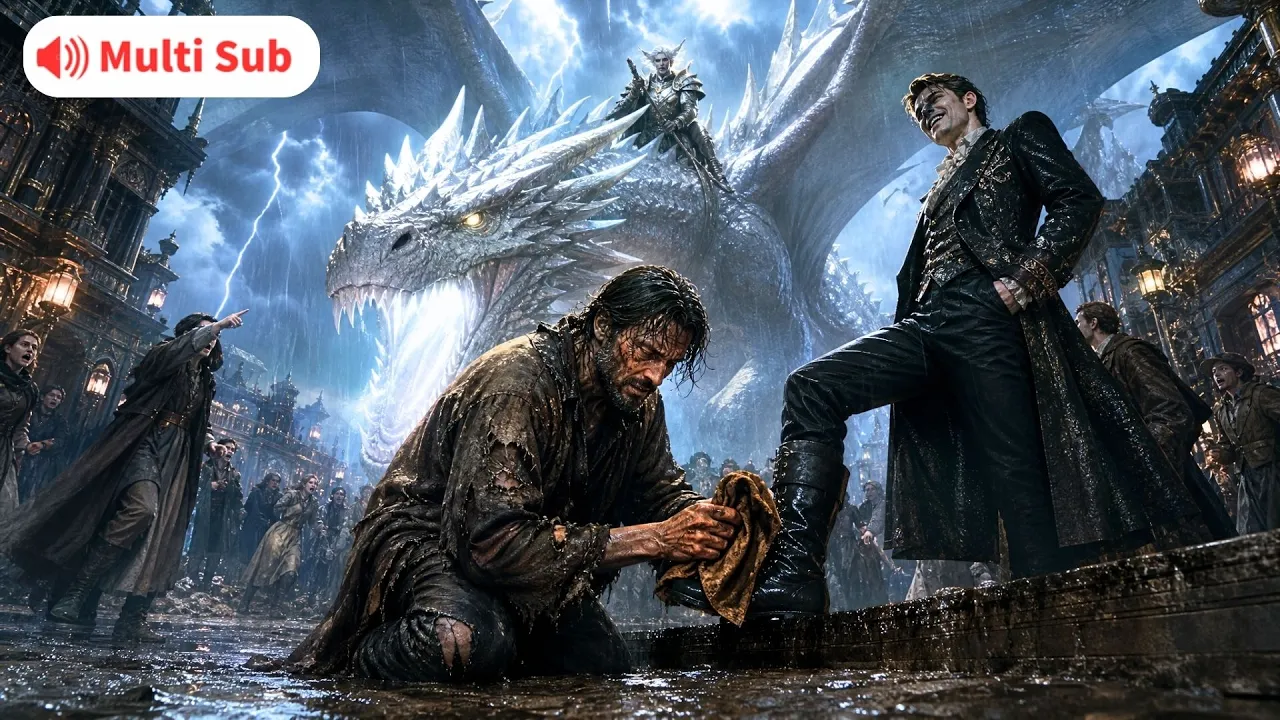 He Knelt to Shine Shoes—the Beggar He Once Saved Returned on