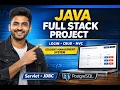 Complete Student Management System using Java Servlets JDBC Full Stack Java Project