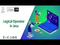 19 Logical Operator in Java Tamil