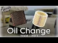 Highlander Oil Change Toyota 2008-2013