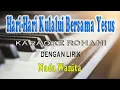 Download Lagu HARI HARI KULALUI [KARAOKE ROHANI] BERSAMA YESUS ll NADA WANITA G=DO