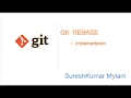 Git Rebase - Detail explanation with example