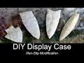 Artifact Display Case DIY Hack for Arrowheads Fossils or Treasures