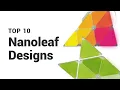 Top 10 Nanoleaf Designs with 9 Panels