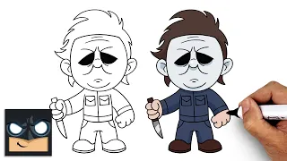 How to Draw Michael Myers | Halloween