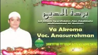 shalawat burdah anasurrohman