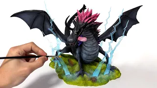 超巨大なロキ(ニーズホッグ)を作ってみた/Sclupting gigantic Loki(Nidhogg)【ONE PIECE ワンピース】
