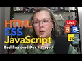 LIVE Vanilla JavaScript Product Filter Github Copilot HTML CSS JS AI Part 5