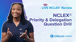 Live NCLEX Prioritization Delegation Question Drill
