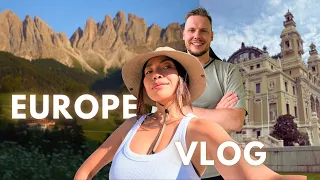 Traveling Around EUROPE with My LOVE (Dolomites and South of France)⛰️🇫🇷