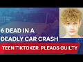 Teen TikToker Sentenced to 12 Years for Killing 6 People in Car Crash Noah Galle 17 Years Old