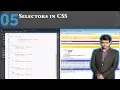 selectors in CSS Grouping Descendant Child Adjacent Sibling and General Sibling Selector