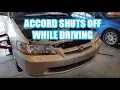 Honda Accord Ignition Switch Replacement Diag EASY FAST how to replace stalls shuts off