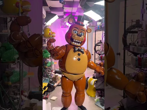 Toy Freddy Test Fit (for @SocksIRL!) #fnaf2