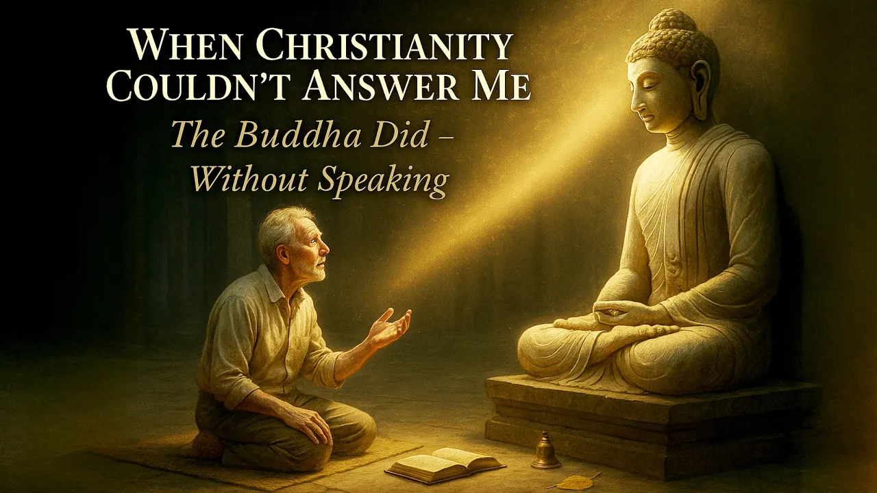 When Christianity Couldn’t Answer Me — Buddhism Did