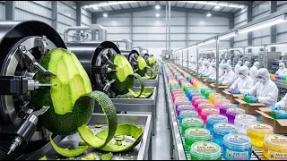 Watch Avocados Become Premium Hair Gel | Relaxing -Satisfying Factory Process