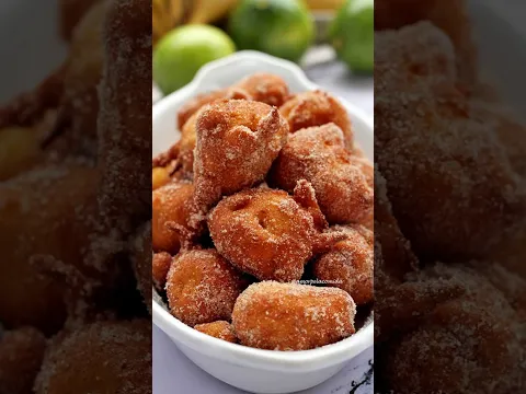 ☕ BOLINHO DE CHUVA DE BANANA SUPER SEQUINHO (SEM LEITE E SEM TRIGO!)
