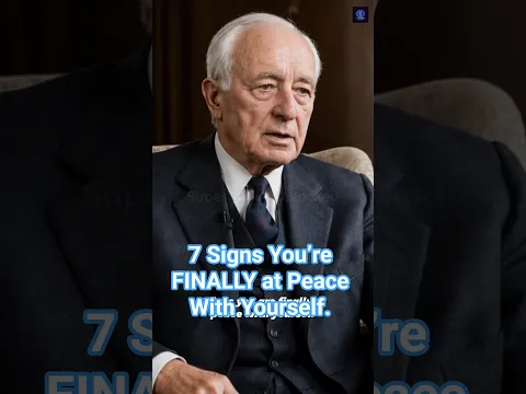 7 Signs You’re FINALLY at Peace With Yourself. #shorts  #psychology