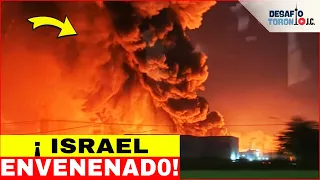 IRÃ EXPLODE EM GUERRA QUÍMICA! Fábrica no Negev, em Israel, ARDEU COM FUMAÇA TÓXICA | TorontoChallengeJC