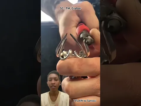 Membuat cincin dari garpu