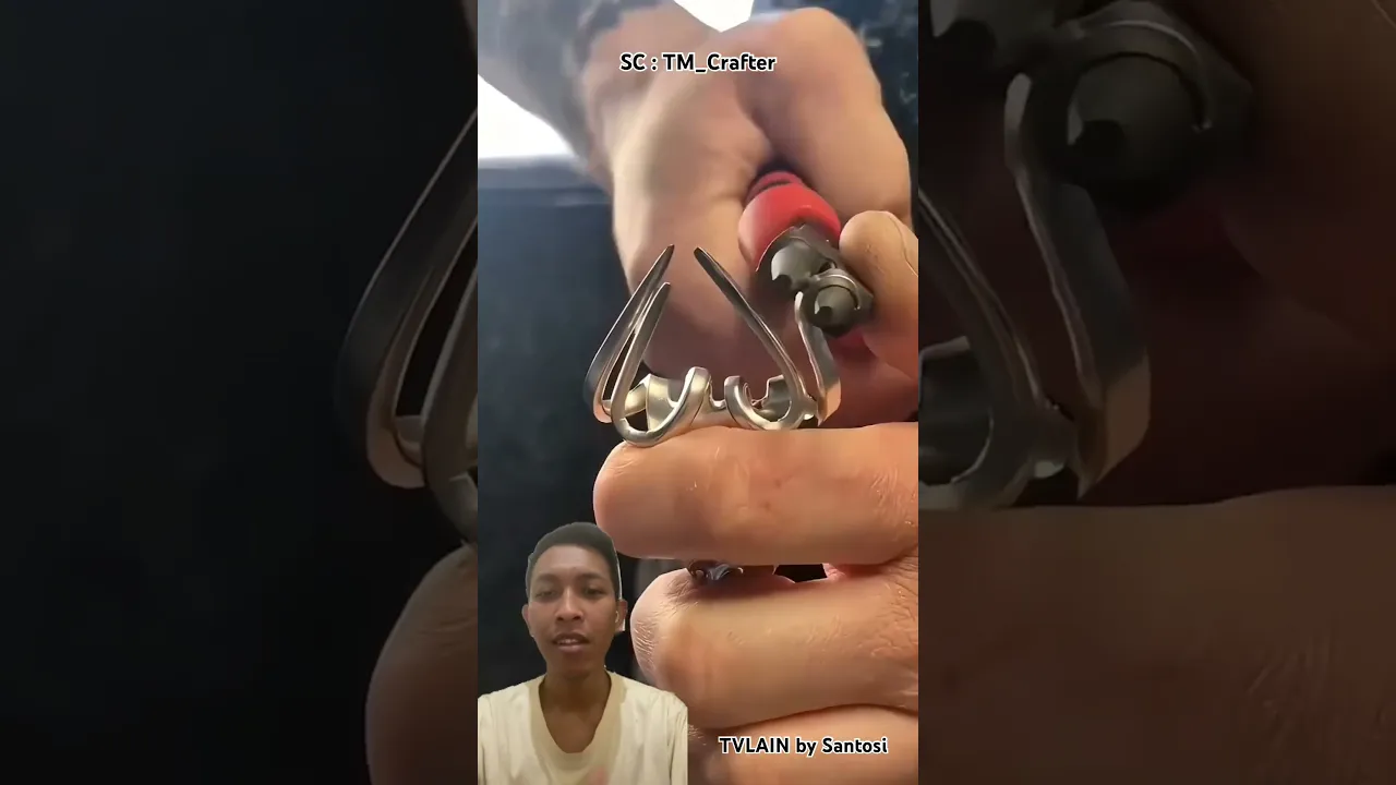 Membuat cincin dari garpu