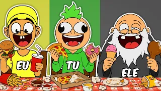 EU, TU e ELE no RESTAURANTE !!!