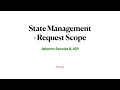 State Management - Request Scope