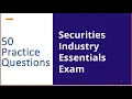 SIE Exam Prep 50 EXPLICATED Practice Opportunities
