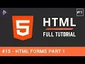 - Creating a Form Part 1