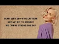 Anne Marie Ft. Khalid - You & I (Lyrics)