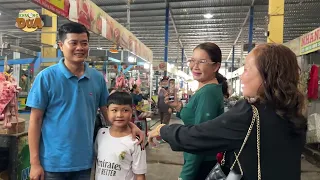 Ông cụ non “sâu sắc” dẫn Khương Dừa đi chợ Ngan Dừa, tới đâu cũng nhờ bà con ủng hộ cậu