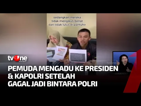 Gagal Jadi Calon Bintara Polri, Video Pemuda Mengadu ke Presiden Viral