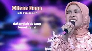 mila da7 ciinan bana