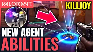 Valorant | NEW Agent KILLJOY Revealed - All Abilities & New Gameplay (TURRET AGENT)